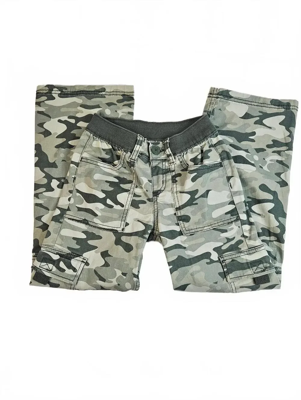 Limited Too Girls' Camouflage-Print Stretch Cargo Pants Size 7-Back to School!